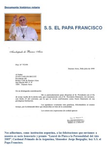 Bergoglio Rotary