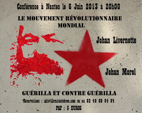 Affiche conférence à Nantes le 6 juin