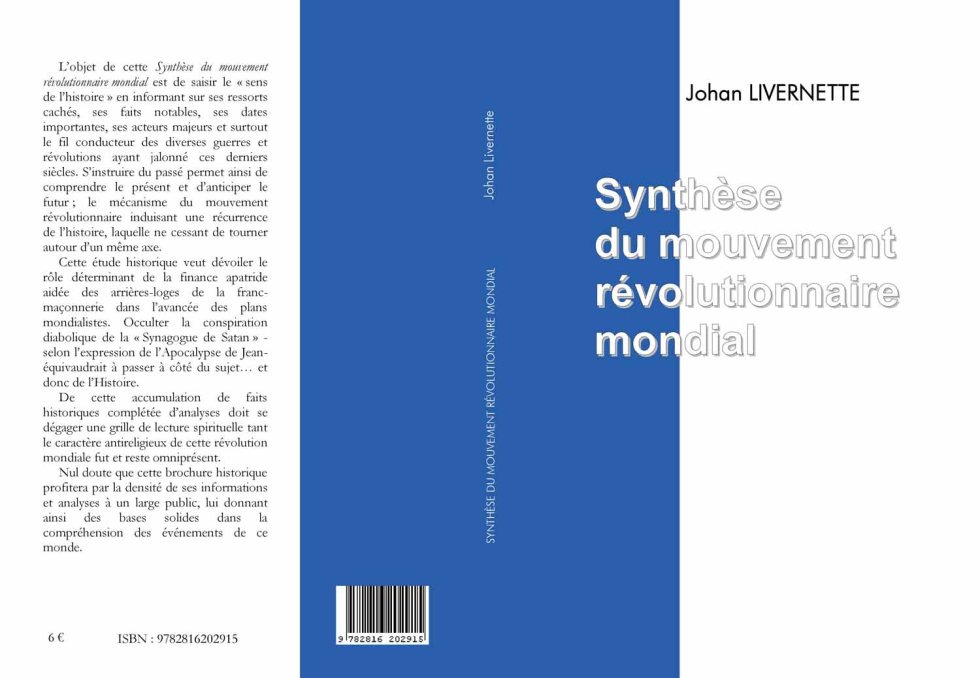 livre - Actualités de Johan Livernette - Page 5 Synthc3a8se-du-mouvement-rc3a9volutionnaire